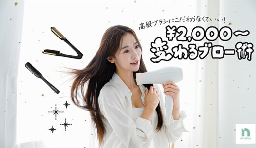 ツインブラシで変わる毎朝のブロー習慣！